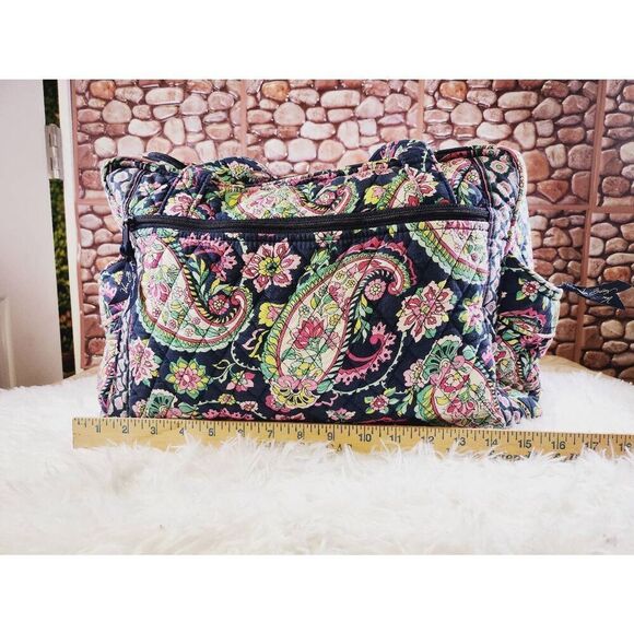 Vera Bradley Petal Paisley Shoulder Bag #A66 - Picture 4 of 8